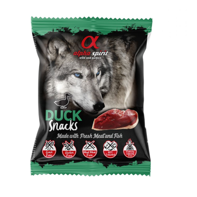 ALPHA SPIRIT SNACKS DOG skanėstai šunims su antiena 50g