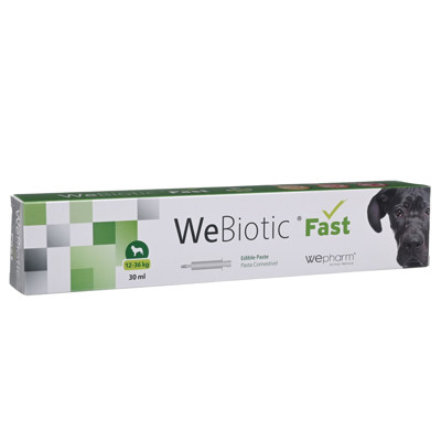 WEPHARM  WeBiotic Fast probiotikai šunims ir katėms, 12-36 kg, 30 ml