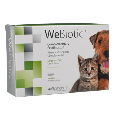 WEPHARM WeBiotic  probiotikai šunims ir katėms N30, 30 g