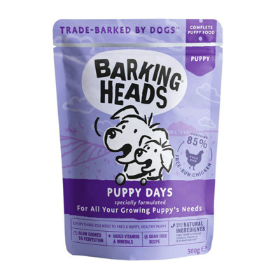 BARKING HEADS Puppy Days konservai šuniukams, 300g