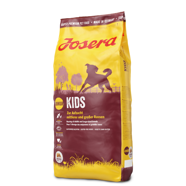 JOSERA KIDS sausas maistas augantiems šuniukams, 15 kg