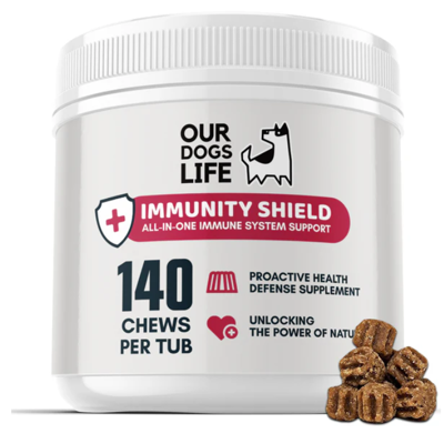 DOGSLIFE Immunity Shield Chews imuniteto stiprinimo kramtukai šunims, N140