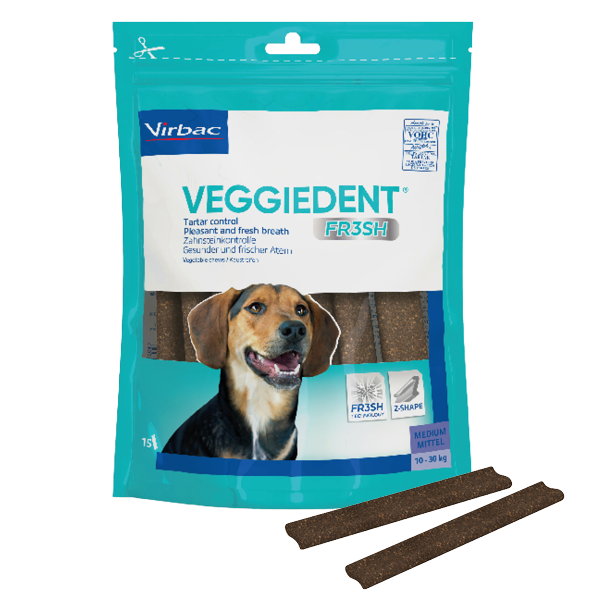 VEGGIEDENT FR3SH dantų kramtukai šunims 5-10kg N15