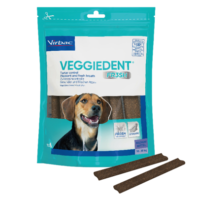 VEGGIEDENT FR3SH dantų kramtukai šunims 5-10kg N15