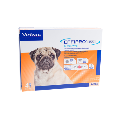 EFFIPRO 67mg užlašinamasis tirpalas šunims 2-10kg N4