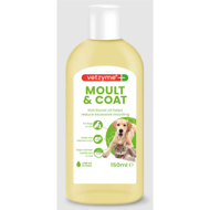 VETZYME Moult Coat aliejus nuo šėrimosi 150ml