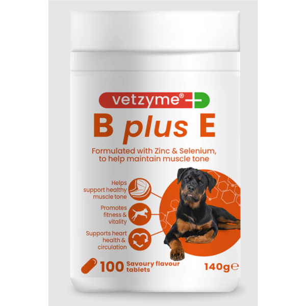 VETZYME B+E pašaro papildas šunims N100