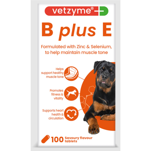 VETZYME B+E pašaro papildas šunims N100