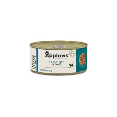 APPLAWS Cat Tin Ocean Fish konservai katėms su jūros žuvimi, 70g