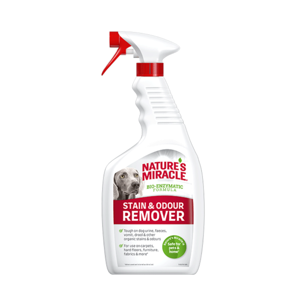 Nature's Miracle Stain & Odour Remover šunų kvapo ir dėmių valiklis, 709 ml