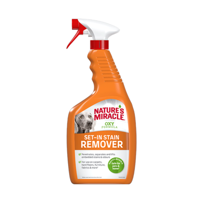 Nature's Miracle Set-in Stain Remover įsisenėjusių šunų dėmių valiklis, 946 ml