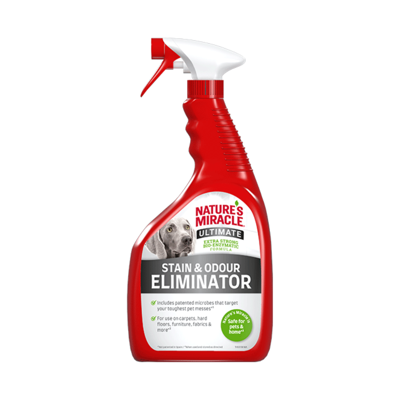 Nature's Miracle Stain & Odour Eliminator šunų dėmių ir kvapų valiklis, 946 ml 