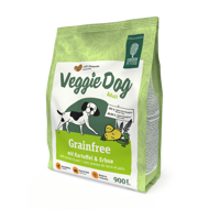 Green Petfood VeggieDog Grainfree vegetariškas sausas maistas suaugusiems šunims , 900 g