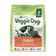 Green Petfood VeggieDog Origin sausas maistas šunims, 900 g