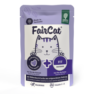 Green Petfood FairCat Fit konservai katėms su lašiša , 85 g