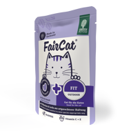 Green Petfood FairCat Fit konservai katėms su lašiša , 85 g