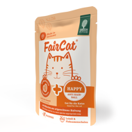 Green Petfood FairCat Happy konservai katėms nuo sąvėlų 85 g