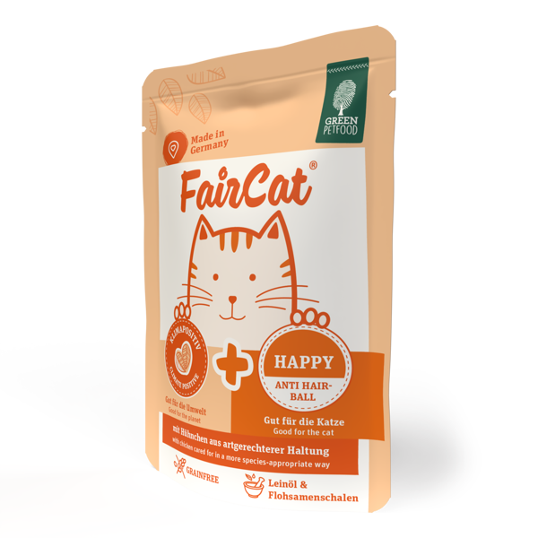 Green Petfood FairCat Happy konservai katėms nuo sąvėlų 85 g