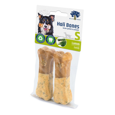 BLUE TREE Holi Bones lamb skanėstas šunims su ėriena S, 2vnt./ 45g