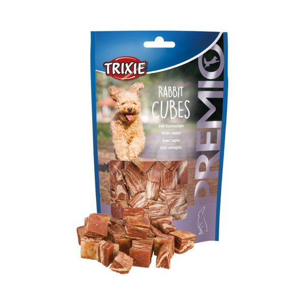 TRIXIE PREMIO triušienos kubeliai 100 g (pak.6)