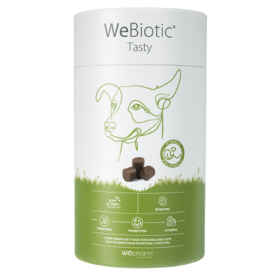 WEPHARM WeBiotic Tasty pašaro papildas šunims ir katėms N30