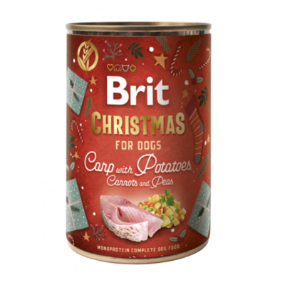 Brit Care  Mono Protein Christmas konservai šunims 400g