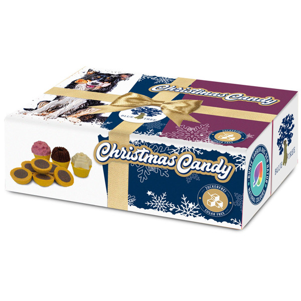 BLUE TREE Christmas Candy kalėdiniai keksiukai šunims 160 g 