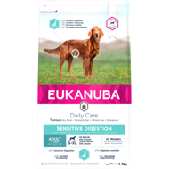 Eukanuba Daily Care Sensitive Digestion sausas maistas šunims su vištiena, 2,3 kg