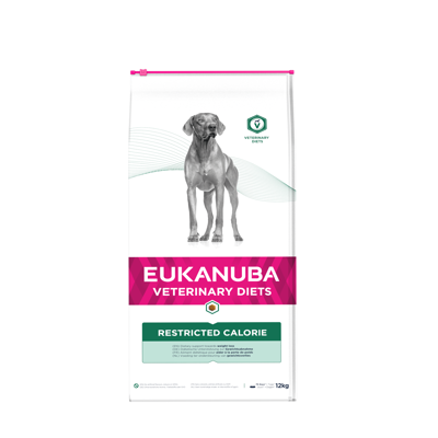 Eukanuba Restricted Calories sausas maistas šunims su vištiena, 12 kg