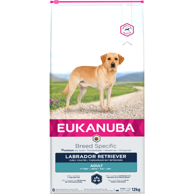 Eukanuba Breed Specific sausas maistas Labradoro retriveriams su vištiena, 12 kg