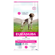 Eukanuba Daily Care Working and Endurance sausas maistas šunims su vištiena, 15 kg