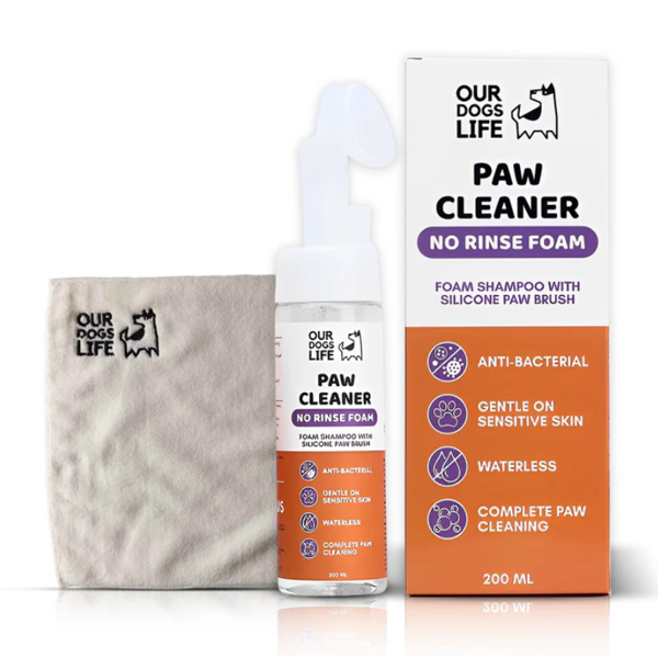 DOGSLIFE Paw Cleaner letenų valymo putos šunims 200 ml