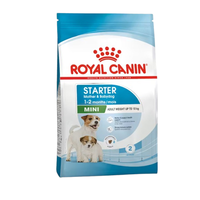 ROYAL CANIN SHN Dog Mini Starter Mother&Babydog sausas maistas šuningoms kalėms ir jų šuniukams 8 kg