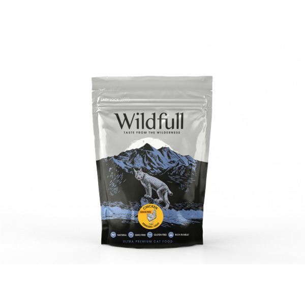 WILDFULL Cat Chicken sausas maistas suaugusioms sterilizuotoms katėms su vištiena 0,4 kg 