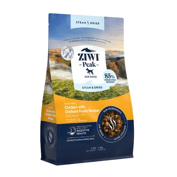ZIWI PEAK Steem&Dried Dog Chicken sausas maistas šunims su vištiena 1,5 kg