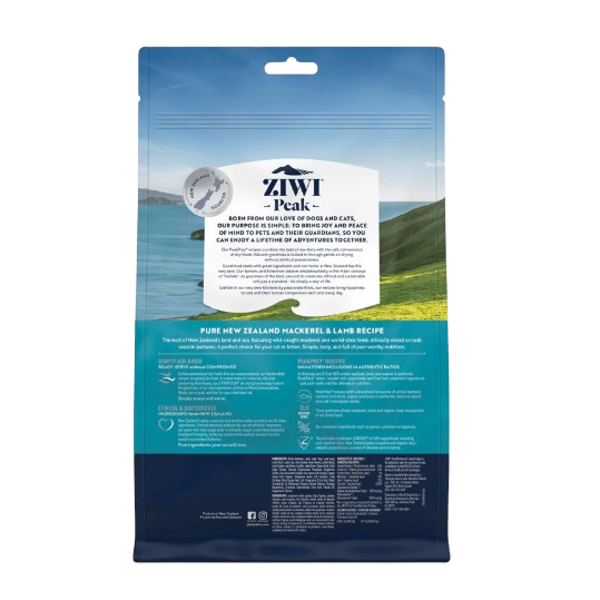 ZIWI PEAK Mackerel&Lamb Dried Cat sausas maistas katėms su skumbre ir ėriena 0,4 kg