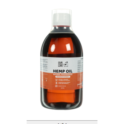 DOGSLIFE Hemp Seed Oil aliejus šunims 500 ml