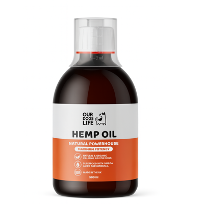 DOGSLIFE Hemp Seed Oil aliejus šunims 500 ml