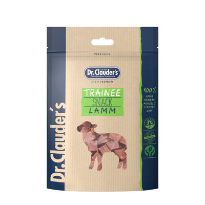 DR. CLAUDER'S Trainee vytintos ėrienos skanėstai šunims, 80 g