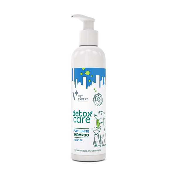 VETEXPERT šampūnas Detox Care Pure White 250 ml 