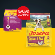Josera Mini Chicken and Rice sausas pašaras mažų veislių šunims su paukštiena, 10 kg