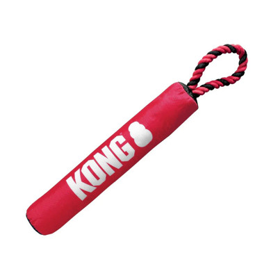 KONG Signature M žaislas šunims lazda su virve 31 cm.