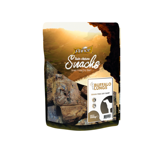 PRINCE skanėstas šunims buivolų plaučiai, 350g