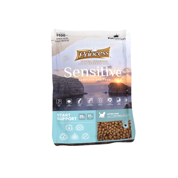 PRINCESS Sensitive Start ėdalas kačiukams ir laktuojančioms katėms, 350g