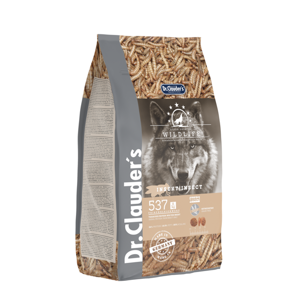 DR. CLAUDER'S Wildlife Insect sausas pašaras šunims su vabzdžiais 2 kg DR. CLAUDER'S Wildlife Insect sausas pašaras šunims su vabzdžiais 2 kg