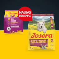 Josera Mini Junior sausas maistas mažiems šuniukams, 900g