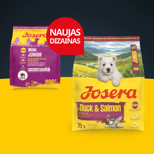 Josera Mini Junior sausas maistas mažiems šuniukams, 900g