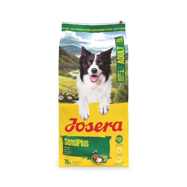 JOSERA SENSIPLUS sausas maistas suaugusiems jautriems šunims su paukštiena, 12,5 kg