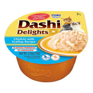 CIAO Dashi delight plėšyta višt šukut. šilkiniame sultinyje 70g    