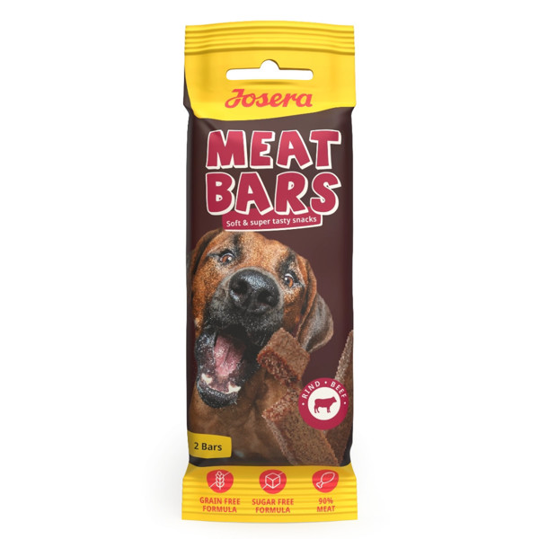 JOSERA Meat Bars Beef skanėstai šunims su jautiena, 40g
